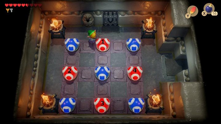 Następnie wróć do pokoju po lewej i idź w dół - Anglers Tunnel | Solucja The Legend of Zelda Links Awakening - The Legend of Zelda Links Awakening - poradnik do gry