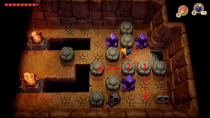 Wróć schodami do poprzedniej lokacji - Anglers Tunnel | Solucja The Legend of Zelda Links Awakening - The Legend of Zelda Links Awakening - poradnik do gry