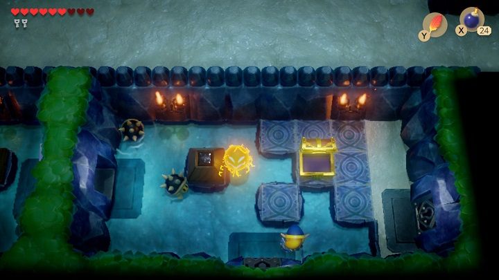 Wróć po schodach na korytarz i idź w lewo - Anglers Tunnel | Solucja The Legend of Zelda Links Awakening - The Legend of Zelda Links Awakening - poradnik do gry