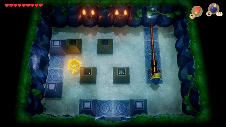 Przejdź przez górne drzwi - Anglers Tunnel | Solucja The Legend of Zelda Links Awakening - The Legend of Zelda Links Awakening - poradnik do gry