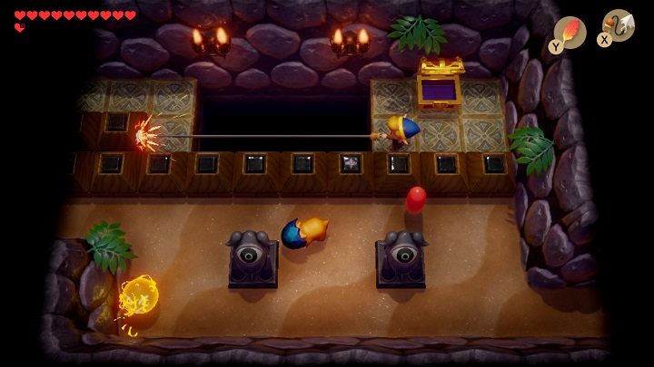 Wróć do poprzedniego pomieszczenia i zejdź po schodach - Catfishs Maw | Solucja The Legend of Zelda Links Awakening - The Legend of Zelda Links Awakening - poradnik do gry