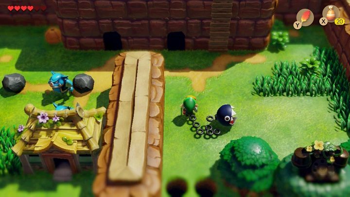 Opuść bagno Goponga i wróć do budki telefonicznej - Key Cavern | Solucja The Legend of Zelda Links Awakening - The Legend of Zelda Links Awakening - poradnik do gry