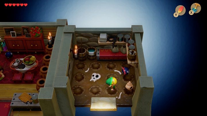 Na północny-wschód od domu Marin znajduje się sklep - Key Cavern | Solucja The Legend of Zelda Links Awakening - The Legend of Zelda Links Awakening - poradnik do gry