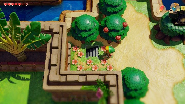 Przejdź przez most i idź w górę - Key Cavern | Solucja The Legend of Zelda Links Awakening - The Legend of Zelda Links Awakening - poradnik do gry
