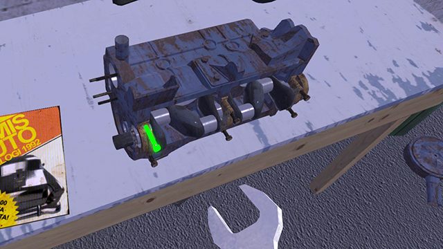 Łożyska dokręcasz kluczem 9mm. - My Summer Car: Budowa silnika i skrzyni biegów dla samochodu Satsuma - My Summer Car - poradnik do gry