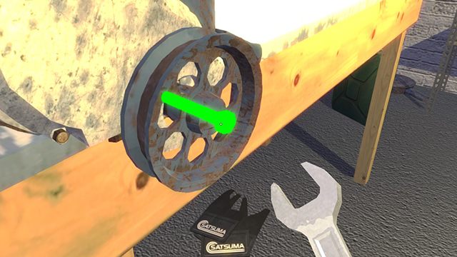 Nad nim zamontuj pompę wody WATER PUMP i przykręć ją pięcioma nakrętkami o rozmiarze 7mm - My Summer Car: Budowa silnika i skrzyni biegów dla samochodu Satsuma - My Summer Car - poradnik do gry