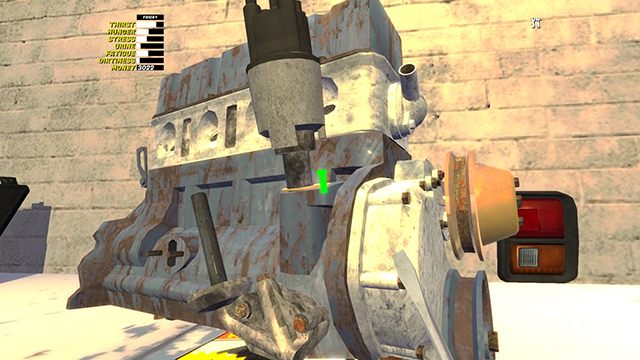 Kolej na filtr oleju OIL FILTER - My Summer Car: Budowa silnika i skrzyni biegów dla samochodu Satsuma - My Summer Car - poradnik do gry