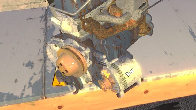 Na przygotowane części nałóż pasek alternatora - My Summer Car: Budowa silnika i skrzyni biegów dla samochodu Satsuma - My Summer Car - poradnik do gry