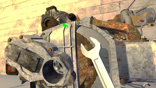 Do skrzyni biegów zamontuj koło napędzające DRIVE GEAR i przykręć siedmioma śrubami 6mm - My Summer Car: Budowa silnika i skrzyni biegów dla samochodu Satsuma - My Summer Car - poradnik do gry