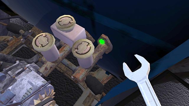 Przewody hamulcowe BRAKE LINING wędrują na tylną ścianę przegrody - My Summer Car: Montaż silnika w samochodzie Satsuma - My Summer Car - poradnik do gry