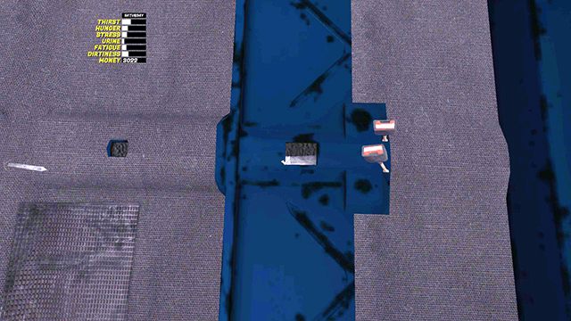 Rura wydechowa idzie pod spód, ale możesz ja zainstalować od środka. - My Summer Car: Montaż silnika w samochodzie Satsuma - My Summer Car - poradnik do gry