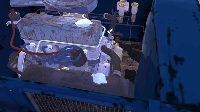 Z tyłu zainstaluj przewody od sprzęgła - My Summer Car: Montaż silnika w samochodzie Satsuma - My Summer Car - poradnik do gry