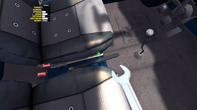 Przednie błotniki są oznaczne jako lewy FENDER LEFT i prawy FENDER RIGHT - Nadwozie i wnętrze w samochodzie Satsuma w My Summer Car - My Summer Car - poradnik do gry