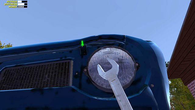 Drzwi prawe DOOR RIGHT oraz drzwi lewe DOOR LEFT montowane są czterema śrubami o rozmiarze 10mm - Nadwozie i wnętrze w samochodzie Satsuma w My Summer Car - My Summer Car - poradnik do gry