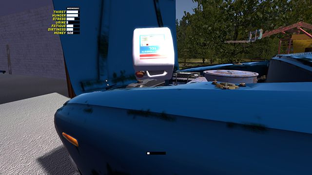 Wlej olej - Pierwsze uruchomienie silnika - My Summer Car - poradnik do gry