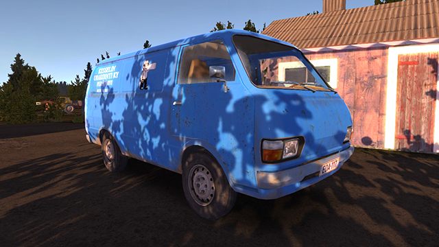 Niebieski van Hayosiko to prawdziwy samochód widmo w grze My Summer Car - Niebieski van Hayosiko | Pojazdy w My Summer Car - My Summer Car - poradnik do gry