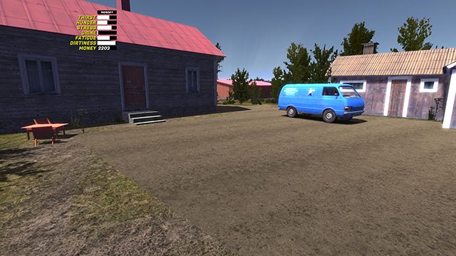 Van Hayosiku oparty jest na starym modelu Toyoty - Niebieski van Hayosiko | Pojazdy w My Summer Car - My Summer Car - poradnik do gry