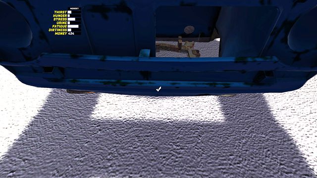 Wystarczy mniej więcej przystawić i kliknąć, a gra sama zamontuje część we właściwym miejscu. - Zawieszenie i układ kierowniczy | Budowa samochodu Satsuma w My Summer Car - My Summer Car - poradnik do gry