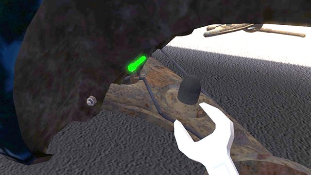 Dokręć część dwiema śrubami rozmiar 12. - Zawieszenie i układ kierowniczy | Budowa samochodu Satsuma w My Summer Car - My Summer Car - poradnik do gry