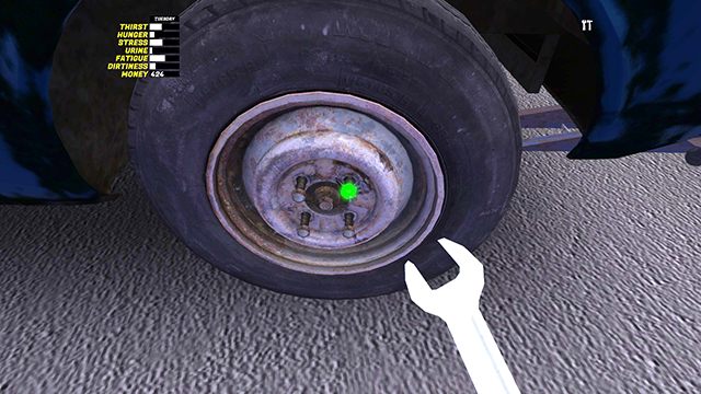 Przednie zawieszenie łączy się częściowo z układem kierowniczym - Zawieszenie i układ kierowniczy | Budowa samochodu Satsuma w My Summer Car - My Summer Car - poradnik do gry