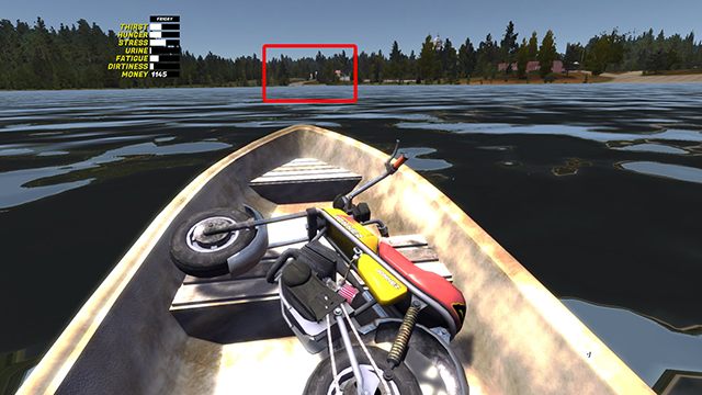 Na lądzie wsiądź na motorower i jedź do sklepu - Wyprawa do sklepu w My Summer Car - My Summer Car - poradnik do gry