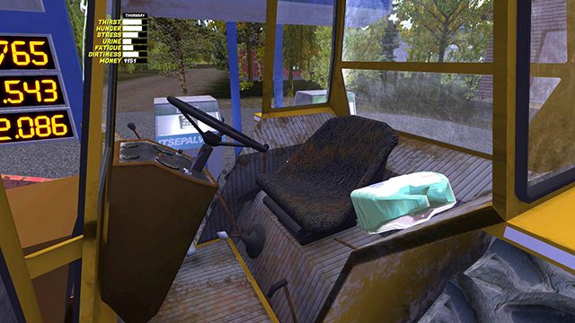 Traktor nie jest zbyt pojemny przy dużych zakupach. - Wyprawa do sklepu w My Summer Car - My Summer Car - poradnik do gry
