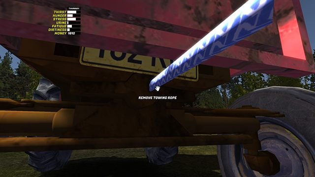Jeśli to konieczne, podjedź do przodu nabijając Ruscko na widelec z przodu - Samochód Ruscko | Pojazdy w My Summer Car - My Summer Car - poradnik do gry