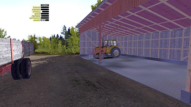 Traktor znajdziesz pod pomarańczową wiatą. - Traktor Kekmet | Pojazdy w My Summer Car - My Summer Car - poradnik do gry