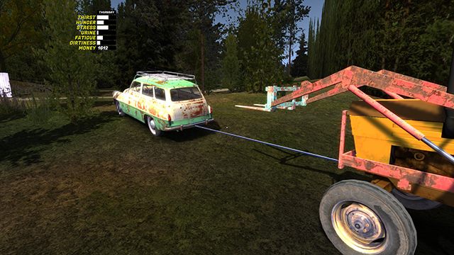 Holowanie odbywa się w każdej konfiguracji. - Traktor Kekmet | Pojazdy w My Summer Car - My Summer Car - poradnik do gry