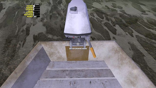 Przejdź w tryb prowadzenia. - Łódka | Pojazdy w My Summer Car - My Summer Car - poradnik do gry