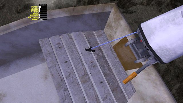 Trzymając za linkę startera, szarpnij gwałtownie myszką. - Łódka | Pojazdy w My Summer Car - My Summer Car - poradnik do gry