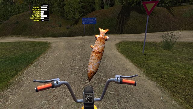 Jedź dalej wzdłuż drogi - Wizyta u babci w My Summer Car - My Summer Car - poradnik do gry