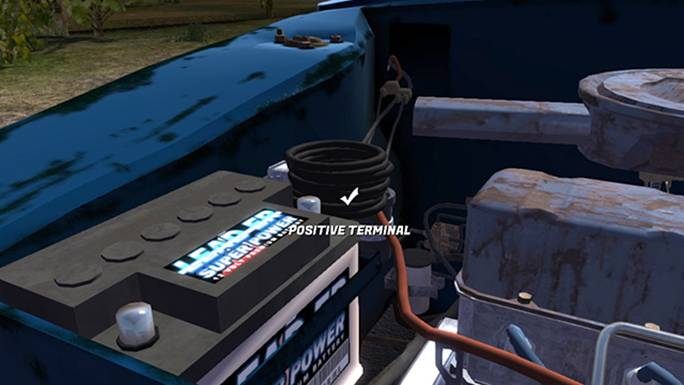 Od POSITIVE TERMINAL do STARTER - Montaż akumulatora i elektryki w samochodzie Satsuma w My Summer Car - My Summer Car - poradnik do gry