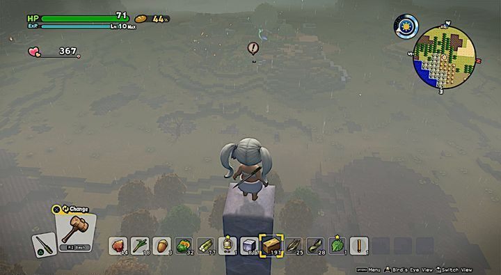 Przemierzając świat Dragon Quest Builders 2, będziemy niekiedy zmuszeni wspinać się dość wysoko, aby móc dostać się do innego miejsca - Porady na start do Dragon Quest Builders 2 - Dragon Quest Builders 2 - poradnik do gry