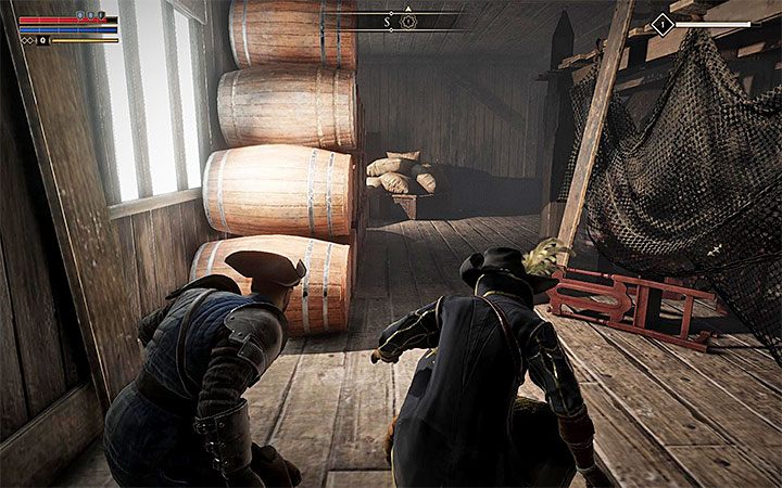 Możesz zacząć skradać się wciskając przycisk przykucnięcia - GreedFall: Eksploracja i skradanie się - GreedFall - poradnik do gry