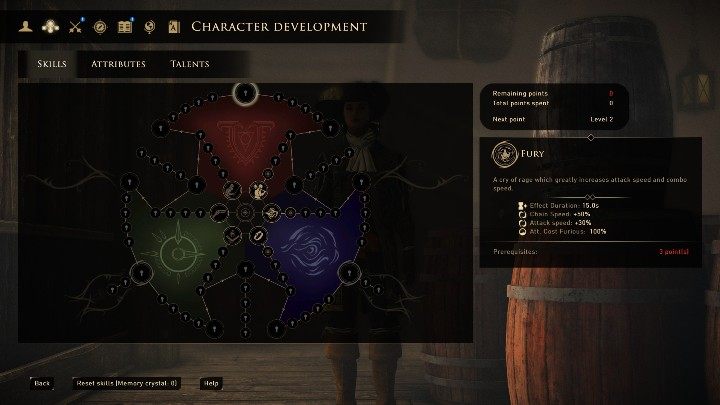 Jeśli jednak wybrałeś inną klasę i tak możesz rozwijać swoją postać w tym kierunku - GreedFall: Walka - GreedFall - poradnik do gry