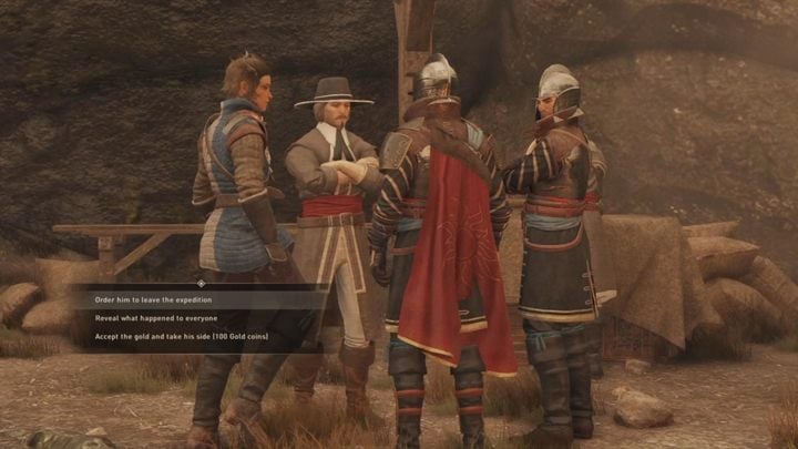 Odkryjesz, że uczestnicy ekspedycji zostali zamordowani i wszystko zostało zatuszowane - GreedFall: Teologiczne konflikty - solucja, opis przejścia - GreedFall - poradnik do gry