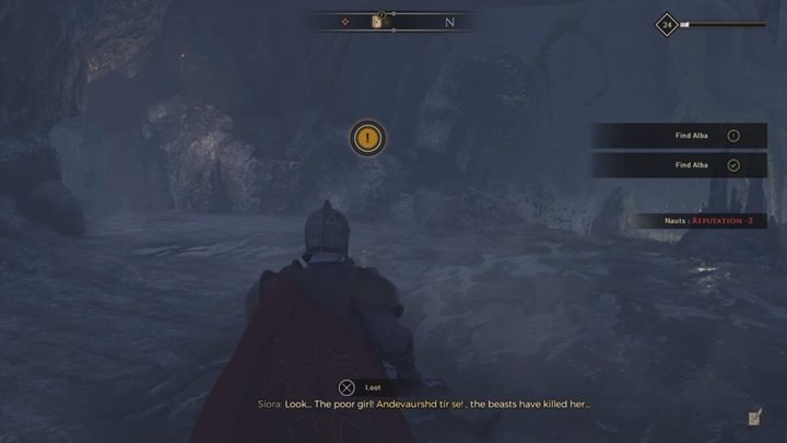 W środku czeka cię trochę bestii - ruszaj tropem Alby - GreedFall: Sub Rosa - solucja, opis przejścia - GreedFall - poradnik do gry