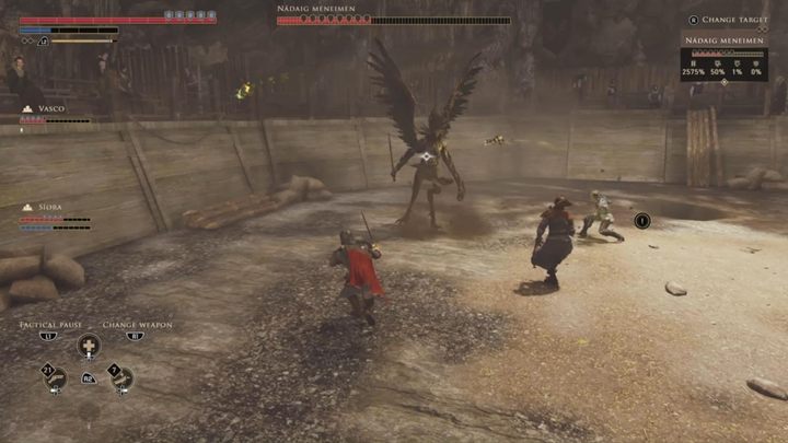 Ostatecznie, będziesz musiał stoczyć walkę z bossem - Nadaig Meneimen - GreedFall: Mistrz Areny - solucja, opis przejścia - GreedFall - poradnik do gry