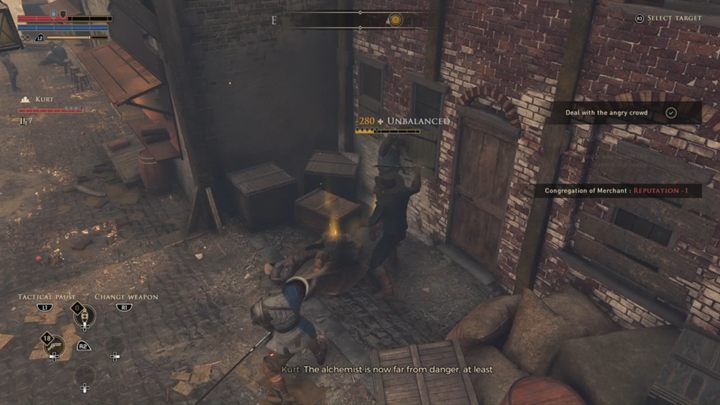 Pomów z nim, a ten opowie ci wszystko o swoich eksperymentach - GreedFall: Szarlatan - solucja, opis przejścia - GreedFall - poradnik do gry