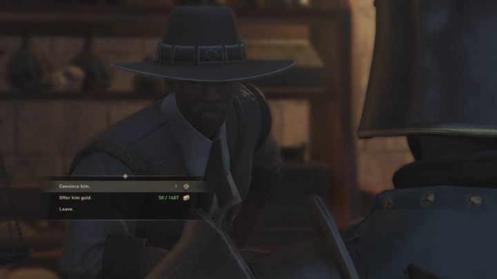 Odnajdź uzdrowiciela w Wenshaveye i poproś o pomoc Cecillusa, uzdrowiciela w San Matheus - GreedFall: Cierpienie Constantina - solucja, opis przejścia - GreedFall - poradnik do gry