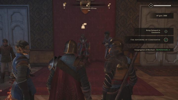 Gdy uporasz się z zadaniem, poinformuj rodziny ofiar, a zyskasz +2 reputacji z Tubylcami - GreedFall: Cierpienie Constantina - solucja, opis przejścia - GreedFall - poradnik do gry