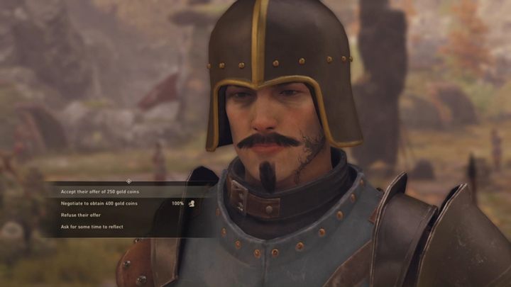 Wróć do wioski, przed rozmową z Eseld możesz pomówić z misjonarzami - GreedFall: Obietnice wyryte w kamieniu - solucja, opis przejścia - GreedFall - poradnik do gry