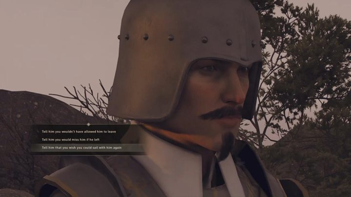 Czy Vasco myśli jeszcze o wypłynięciu w rejs - GreedFall: Romans - Vasco - GreedFall - poradnik do gry