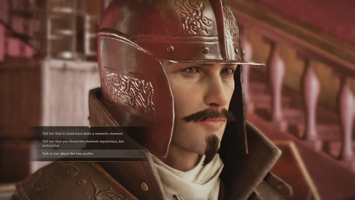 Co myślała w momencie stania koła ogniska w obozie - GreedFall: Romans - Aphra - GreedFall - poradnik do gry