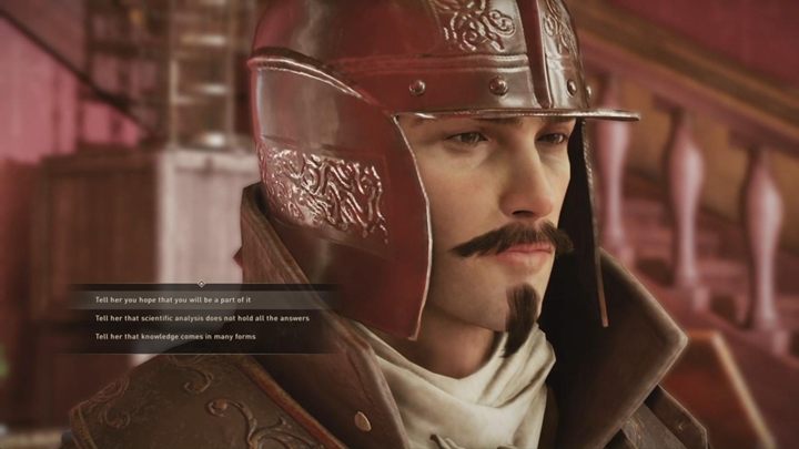 Czy ceremonia zmieniła jej pogląd na różne rzeczy - GreedFall: Romans - Aphra - GreedFall - poradnik do gry