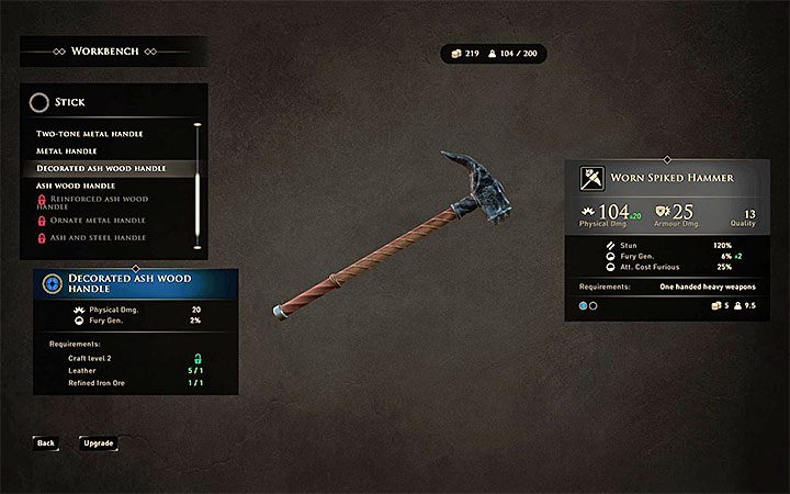 Po zaznaczeniu przedmiotu możesz wybrać jeden z wolnych slotów - GreedFall: Rzemiosło i alchemia - GreedFall - poradnik do gry