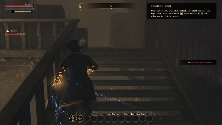 W trakcie walki będziesz stale widzieć stan swojego bohatera, towarzyszy oraz przeciwników - GreedFall: Zarządzanie drużyną - GreedFall - poradnik do gry