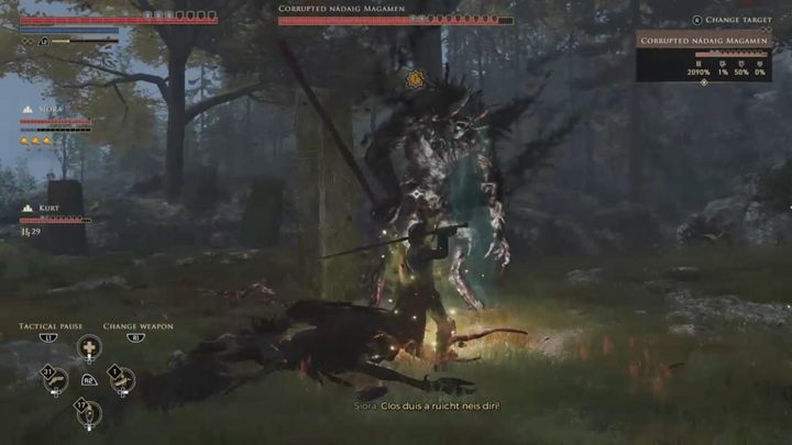 Czeka cię bestia ze spaczoną odmianą Nadaiga magamena - GreedFall: Śladami Szaleństwa - solucja, opis przejścia - GreedFall - poradnik do gry