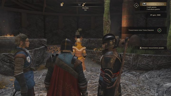 Jeśli pominąłeś któregokolwiek z sojuszników, zobaczysz inne zakończenie, a nawet lekko zmodyfikujesz przebieg ostatniej misji - GreedFall: Razem za Teer Fradee - solucja, opis przejścia - GreedFall - poradnik do gry